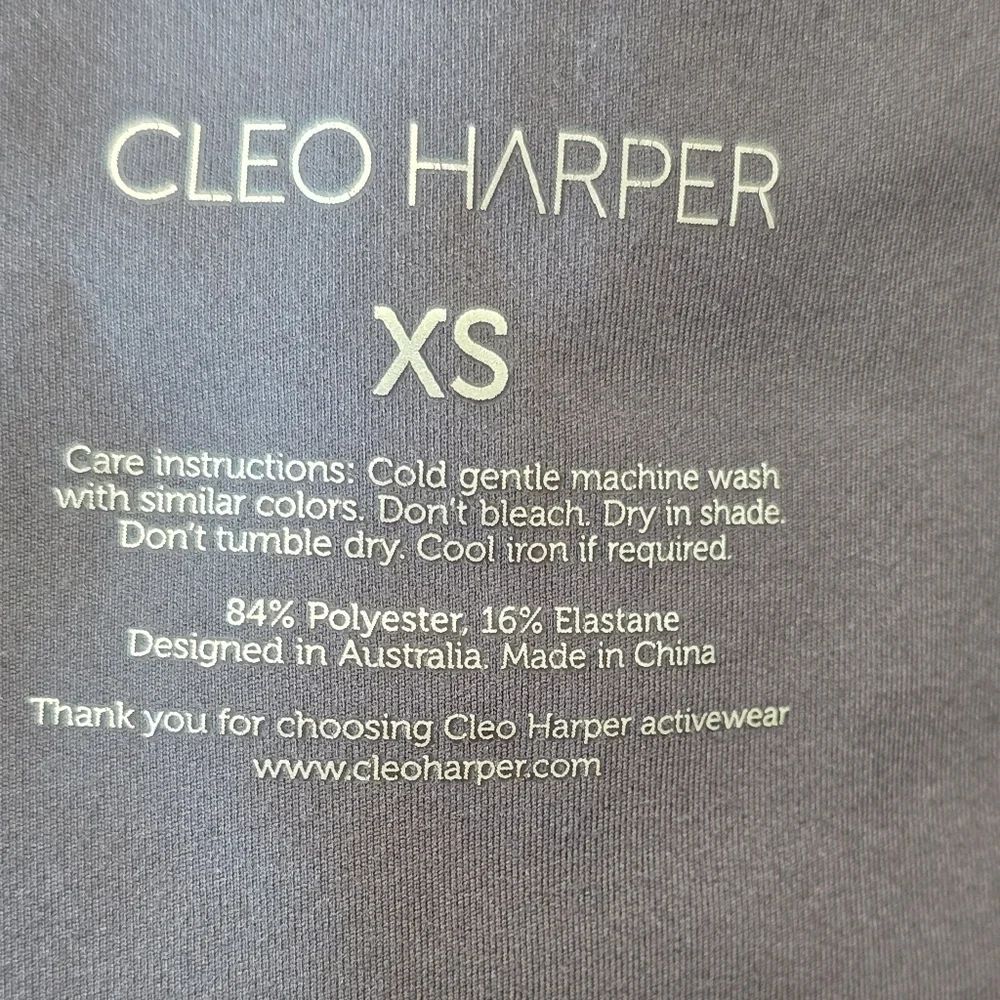NWT Cleo Harper Leggings Size XS - Picture 7 of 7